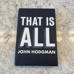 Hardcover Book - That Is‎ all By John Hodgman